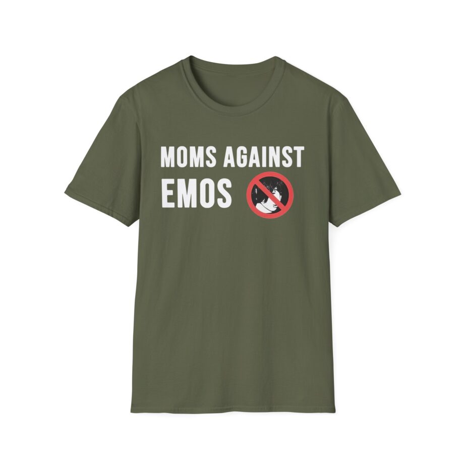 Jake Webber Moms Against Emos Unisex Softstyle T-shirt