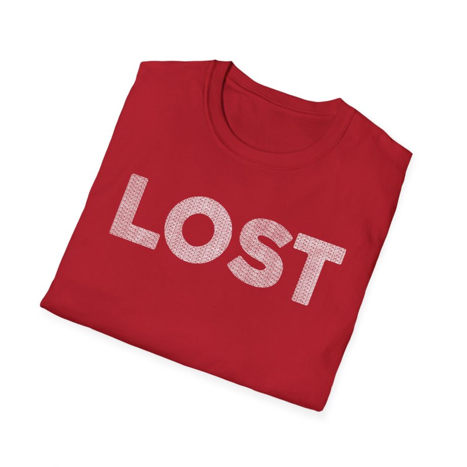 Unisex Softstyle T-Shirt - 'LOST' Statement Tee for Trendy Casual Wear