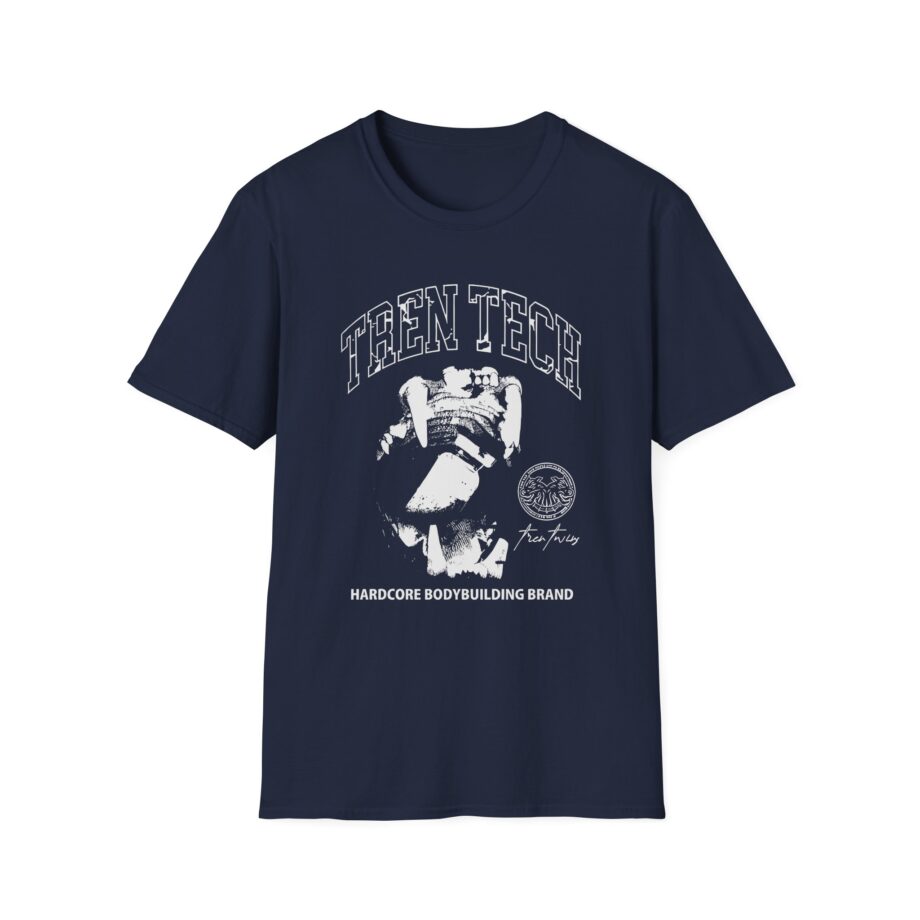 Tren Tech Hardcore Bodybuilding Brand Unisex Softstyle T-shirt