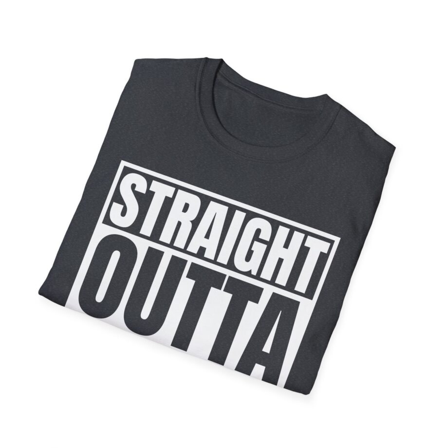 Straight Outta White Guilt Unisex Softstyle T-Shirt