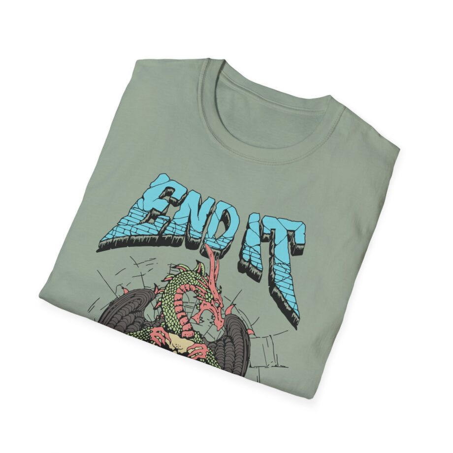 End It Dragon Skull Unisex Softstyle T-Shirt
