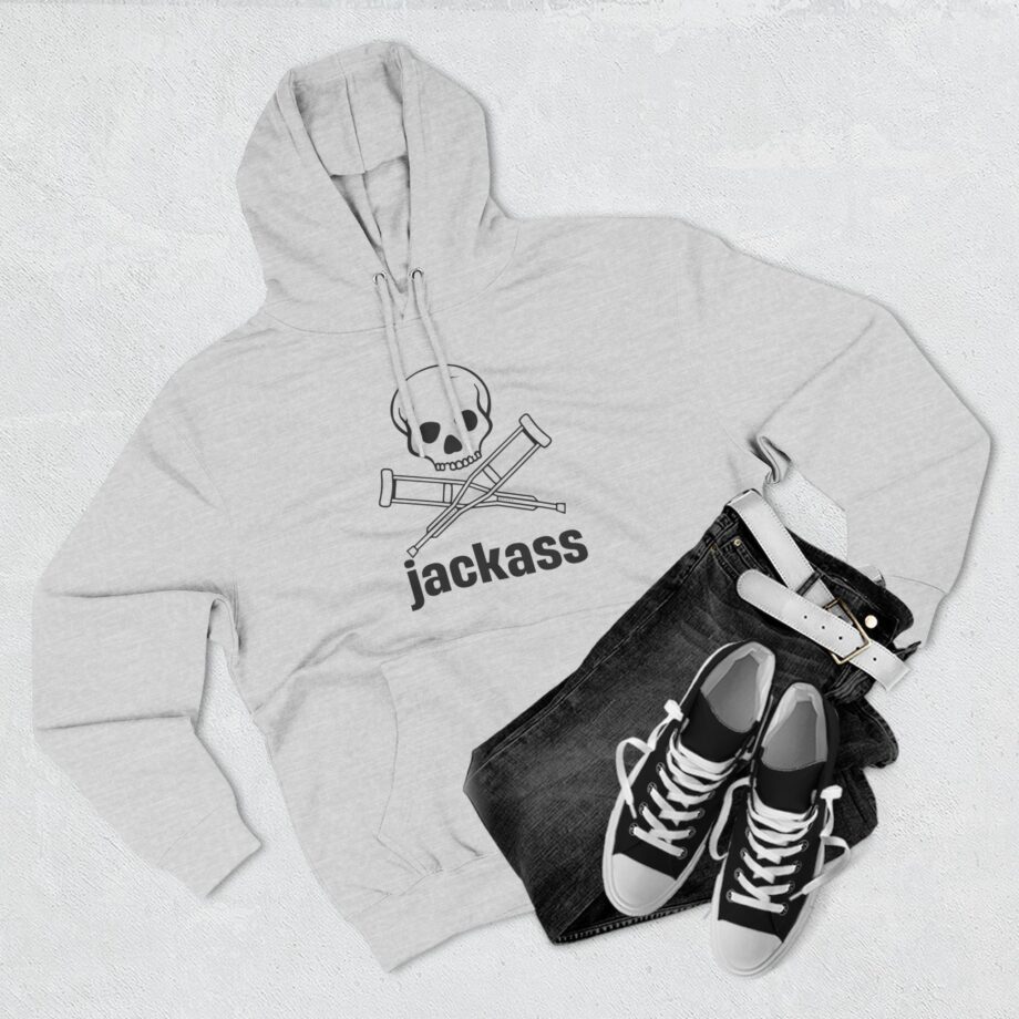 Jackass Three-Panel Fleece Hoodie