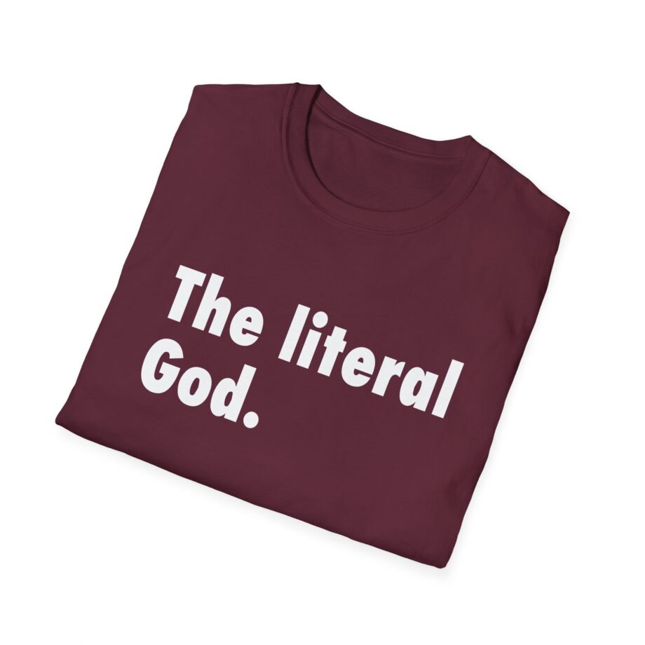 Zackrawrr the Literal God Unisex Softstyle T-shirt