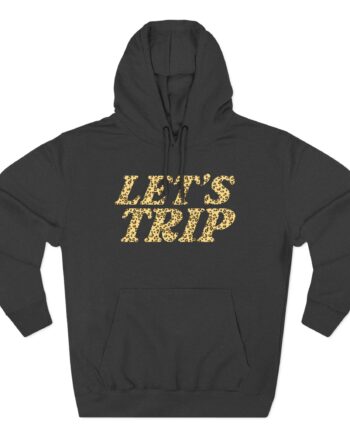 Sturniolo Triplets Let's Trip Cheetah Three-panel Fleece Hoodie