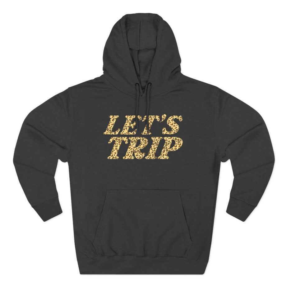 Sturniolo Triplets Let's Trip Cheetah Three-panel Fleece Hoodie