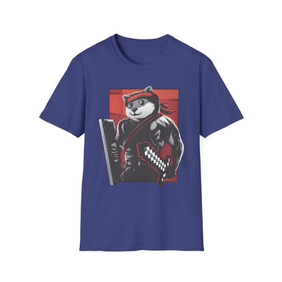 Gejmr Rambo Doge Unisex Softstyle T-shirt