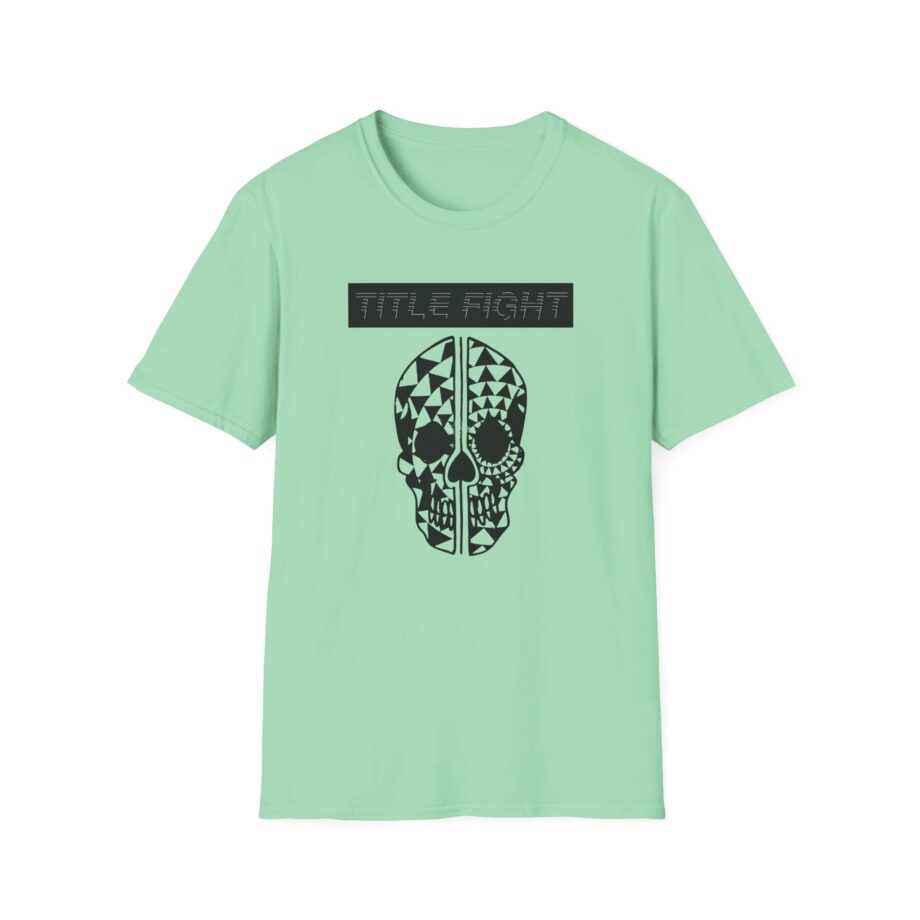 Title Fight Split Skull Unisex Softstyle T-Shirt