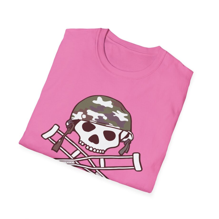 Jackass Camouflage Helmet Unisex Softstyle T-Shirt