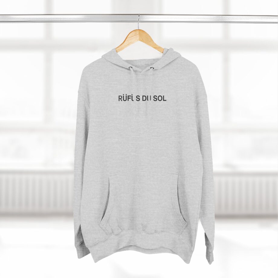 Rufus Du Sol Three-panel Fleece Hoodie