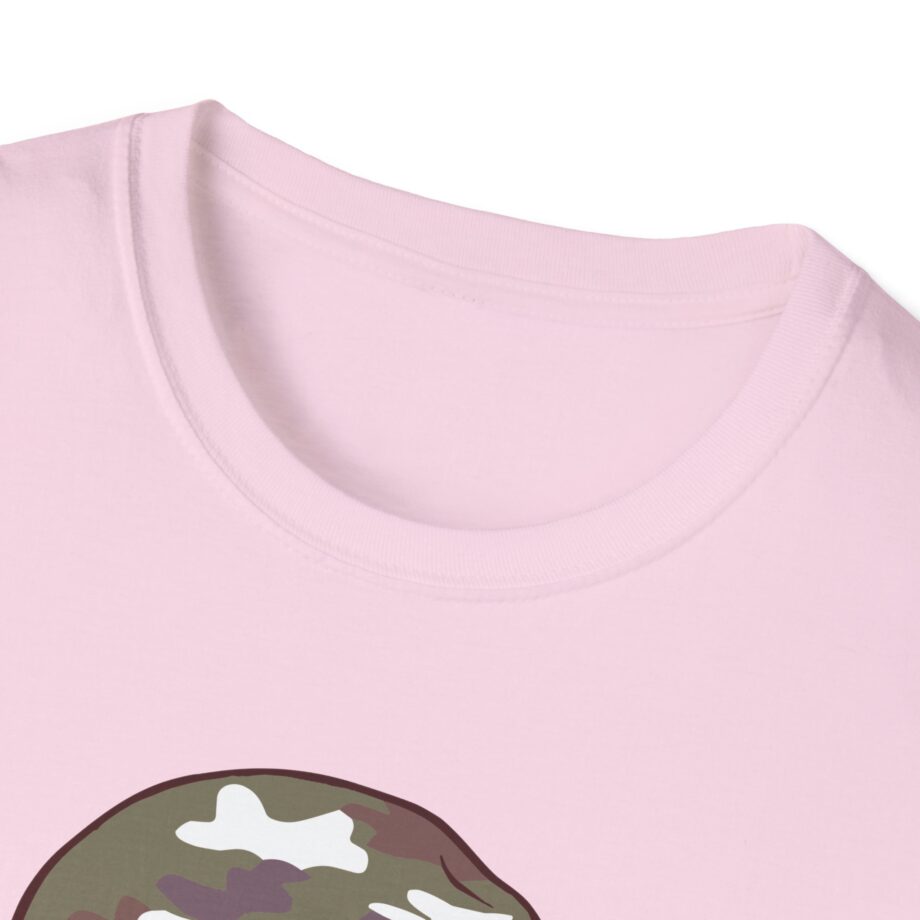 Jackass Camouflage Helmet Unisex Softstyle T-Shirt