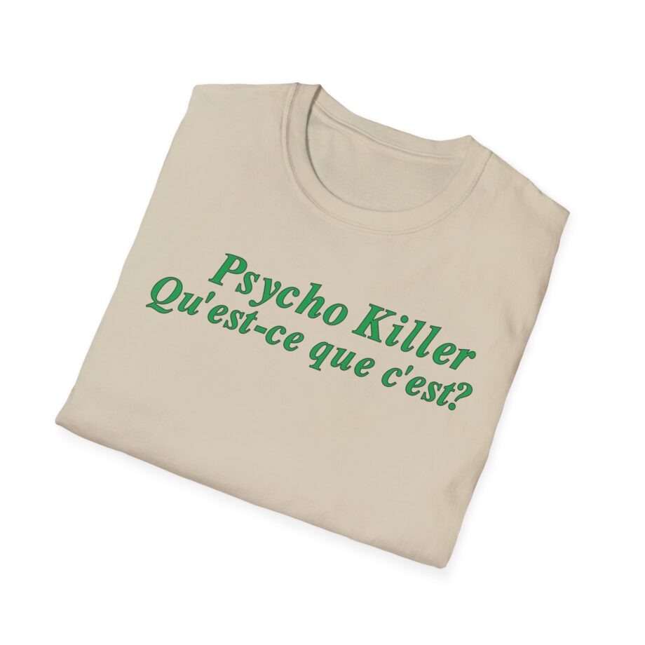 Miley Cyrus Talking Heads X Miley Psycho Killer Unisex Softstyle T-Shirt