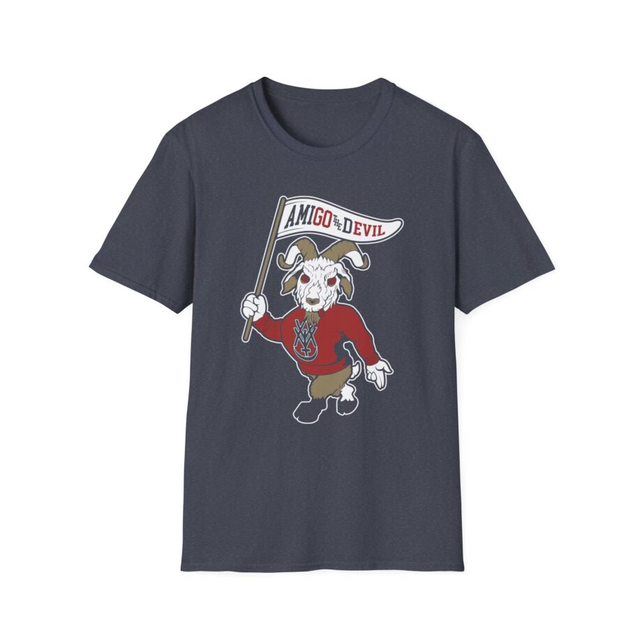 Amigo the Devil Go Evil Mascot Unisex Softstyle T-shirt