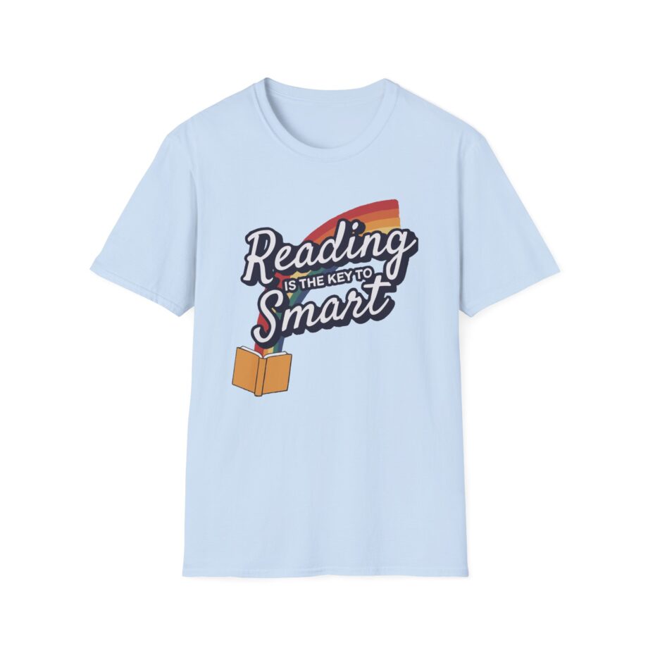 Nate Bargatze Reading is the Key to Smart Unisex Softstyle T-Shirt