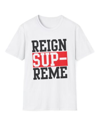 Reign Supreme Slant Logo Unisex Softstyle T-Shirt
