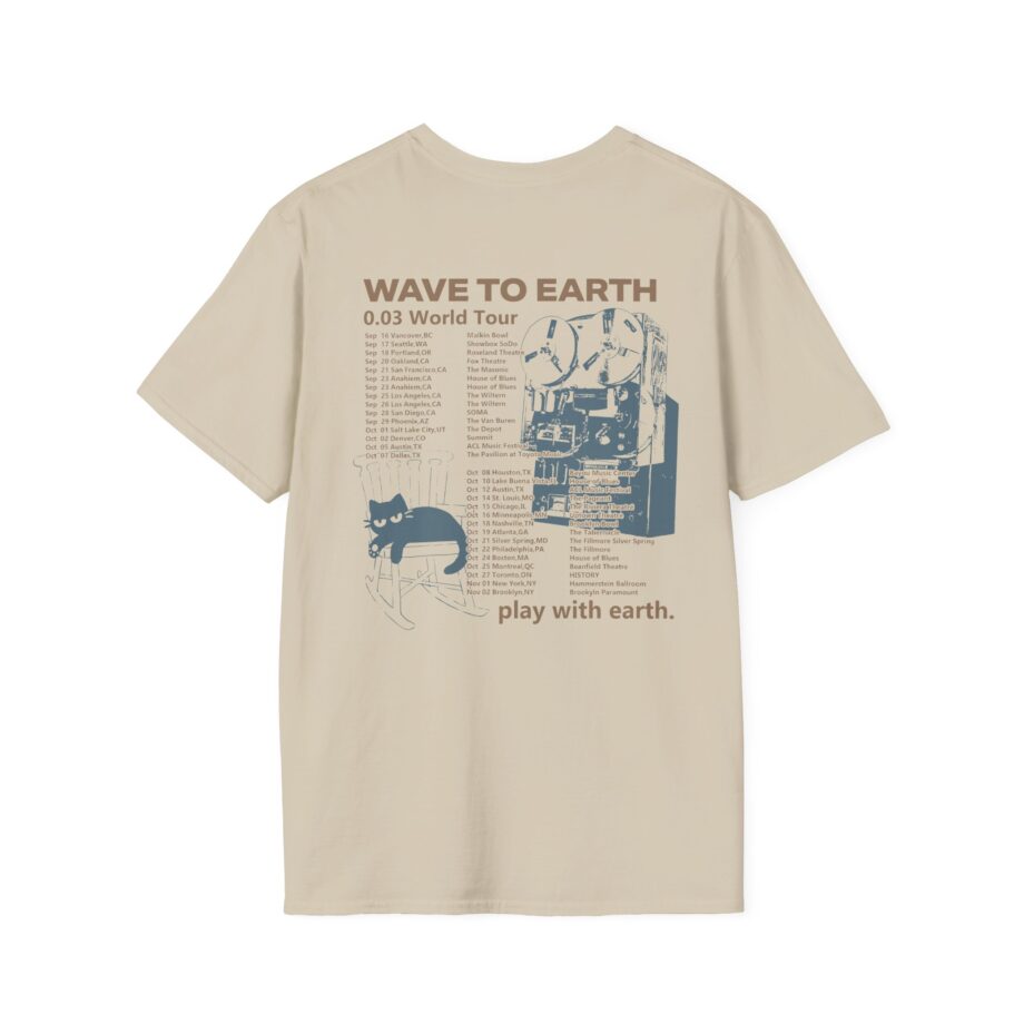 Wave to Earth 0.03 Na Tour Unisex Softstyle T-Shirt