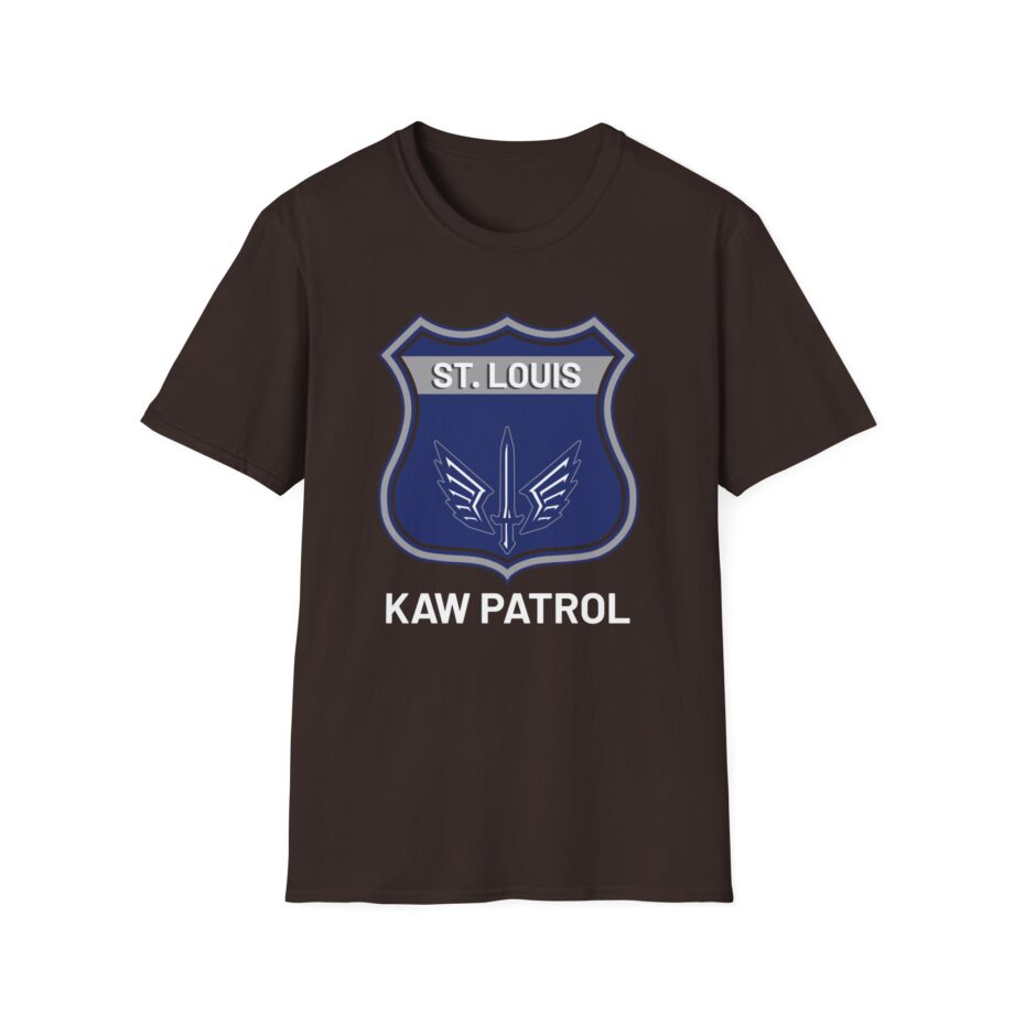 Youth St. Louis Battlehawks Kaw Patrol Unisex Softstyle T-Shirt