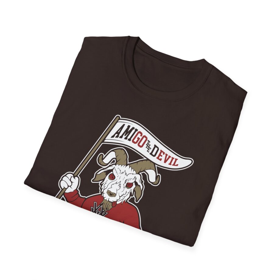 Amigo the Devil Go Evil Mascot Unisex Softstyle T-shirt