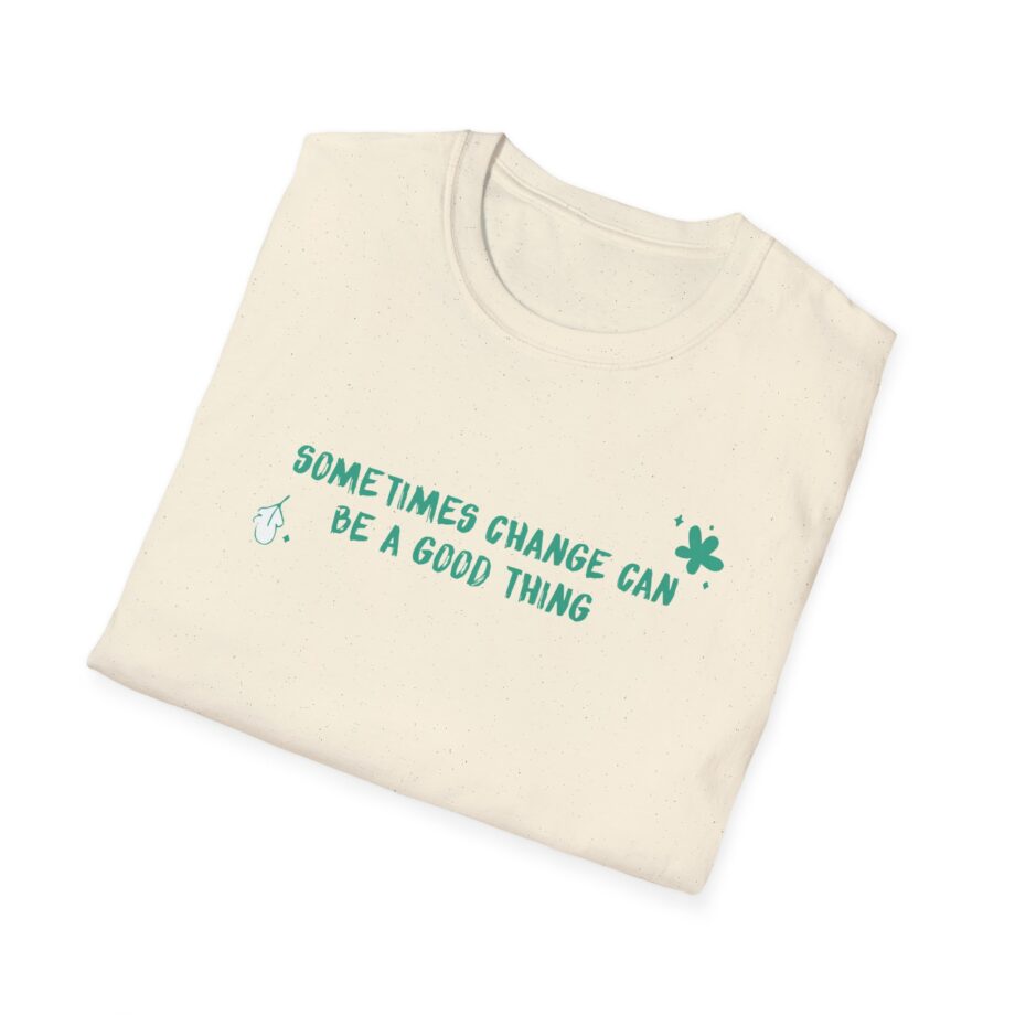Heartstopper Sometimes Change Can Be a Good Thing Unisex Softstyle T-Shirt