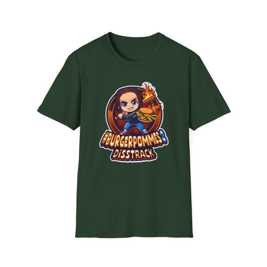 Burger Pommes  Unisex Softstyle T-Shirt