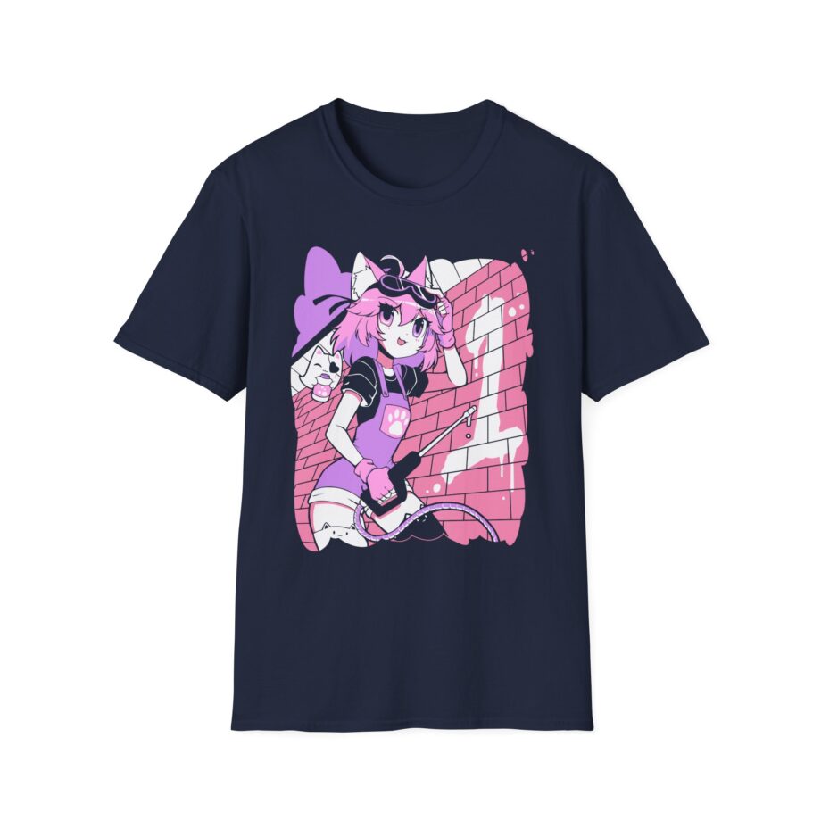Vshojo Nyanners Anime  Unisex Softstyle T-Shirt