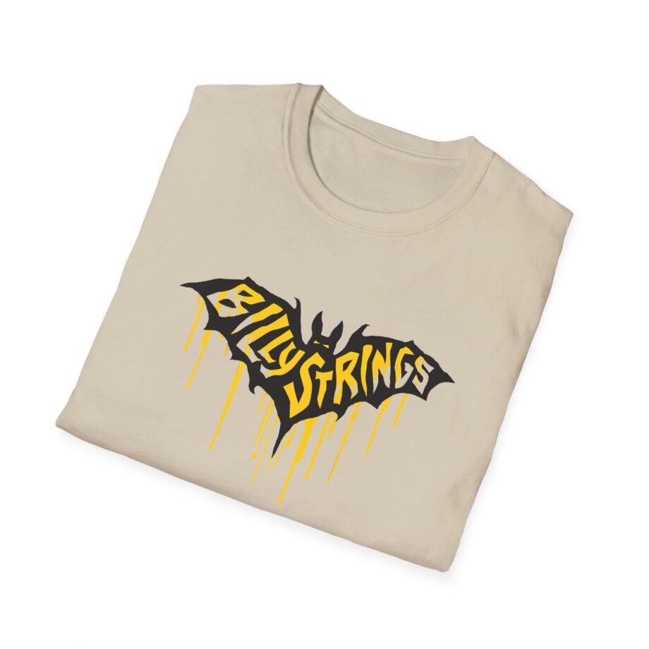 Billy Strings Austin Bat Tee (Attak / Casper Herselman) Unisex Softstyle T-Shirt