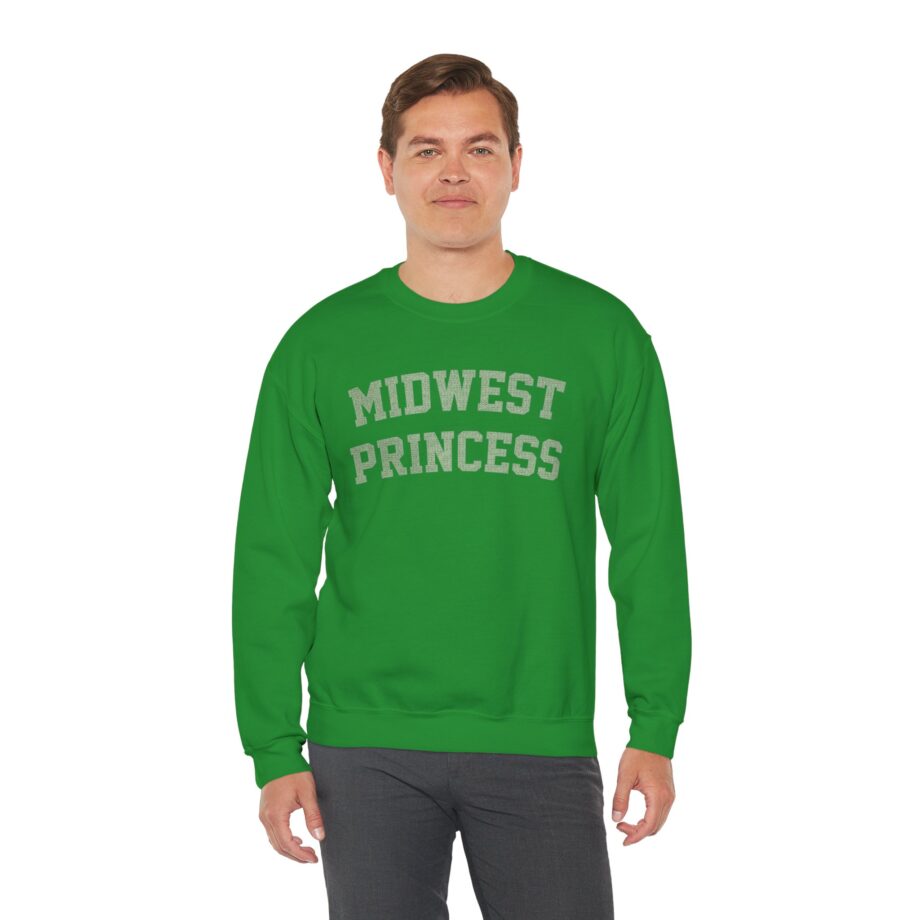 Chappell Roan Chappell Roan  Midwest Princess Collegiate Unisex Heavy Blend Crewneck Sweatshirt