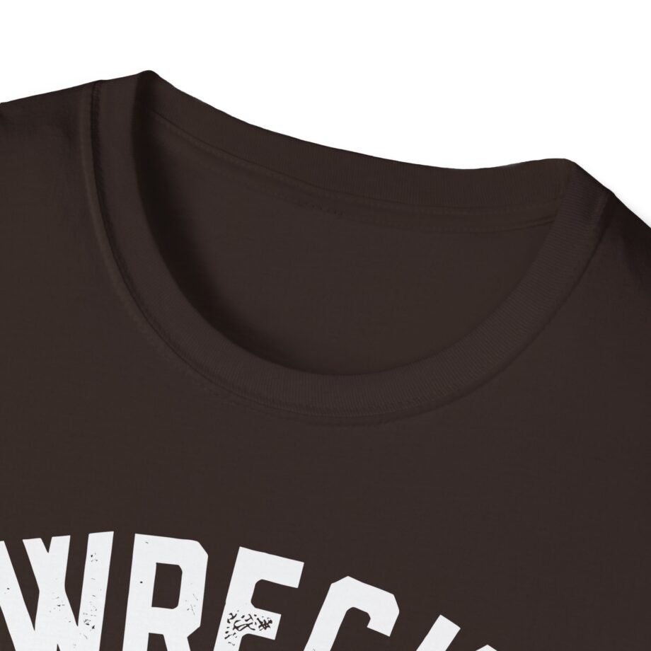James Droz Wreck Everyone and Leave Unisex Softstyle T-shirt