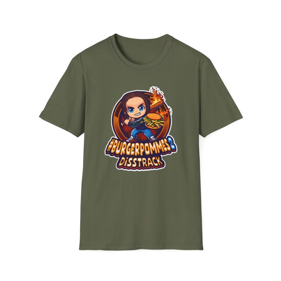 Burger Pommes  Unisex Softstyle T-Shirt