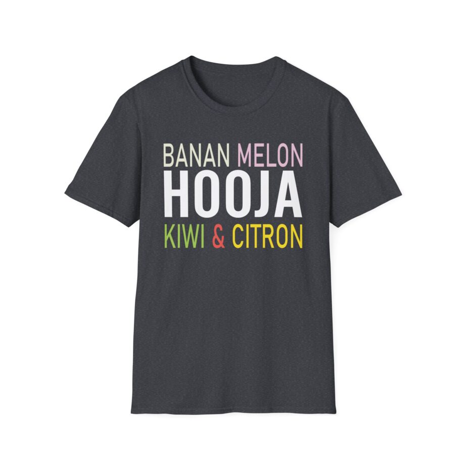 Hooja Banan Melon Kiwi & Citron Unisex Softstyle T-shirt