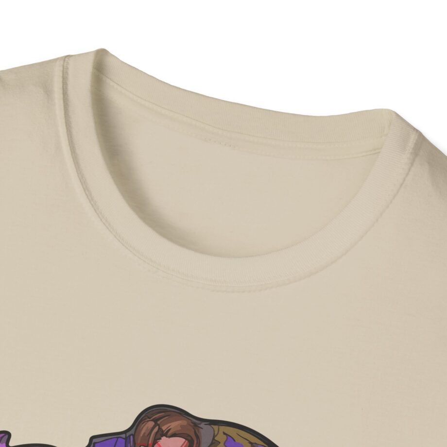 Zackrawrr the Dark Purple Knight Unisex Softstyle T-shirt