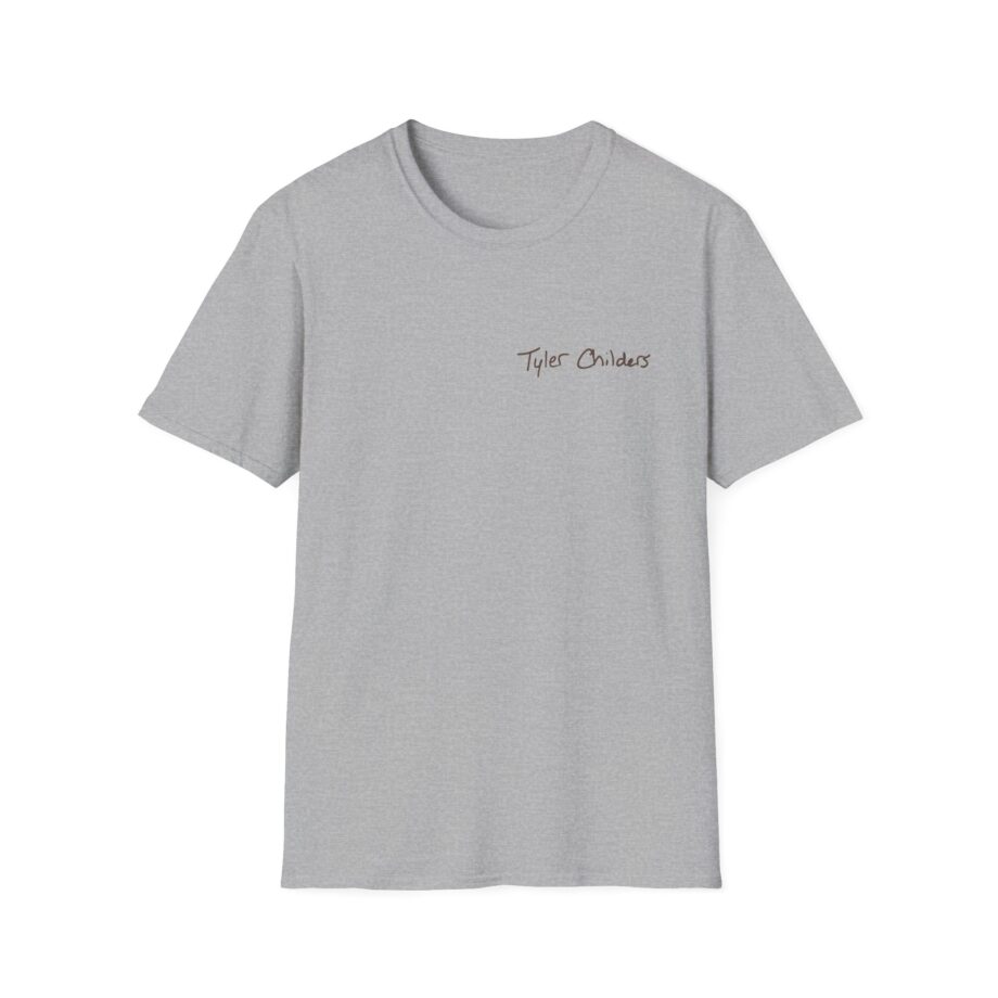 Tyler Childers Blue Muleshoe Unisex Softstyle T-shirt