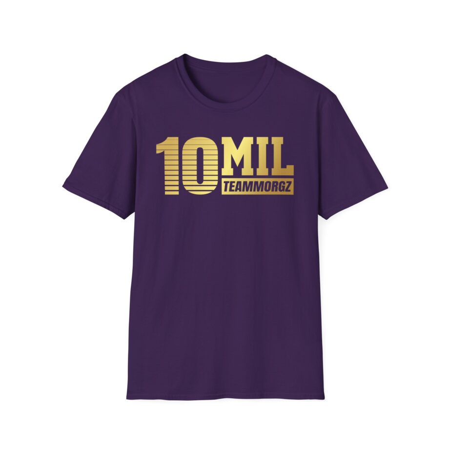 Morgz 10 Million Squad Unisex Softstyle T-Shirt