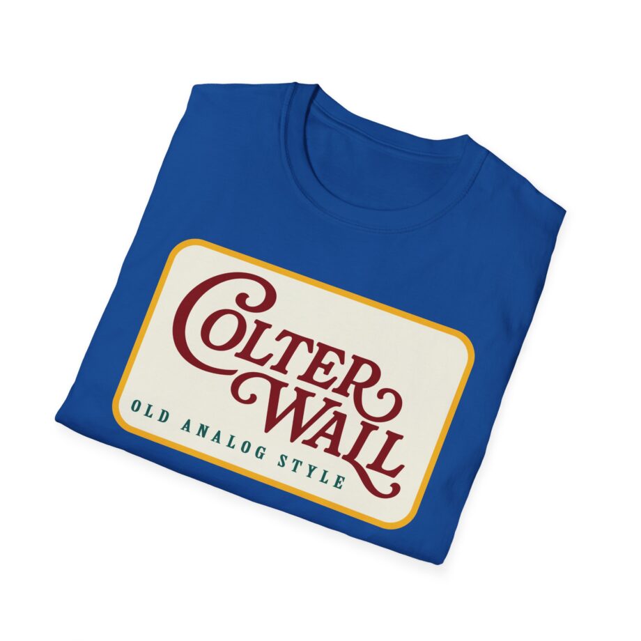 Colter Wall Old Analog Style Unisex Softstyle T-shirt