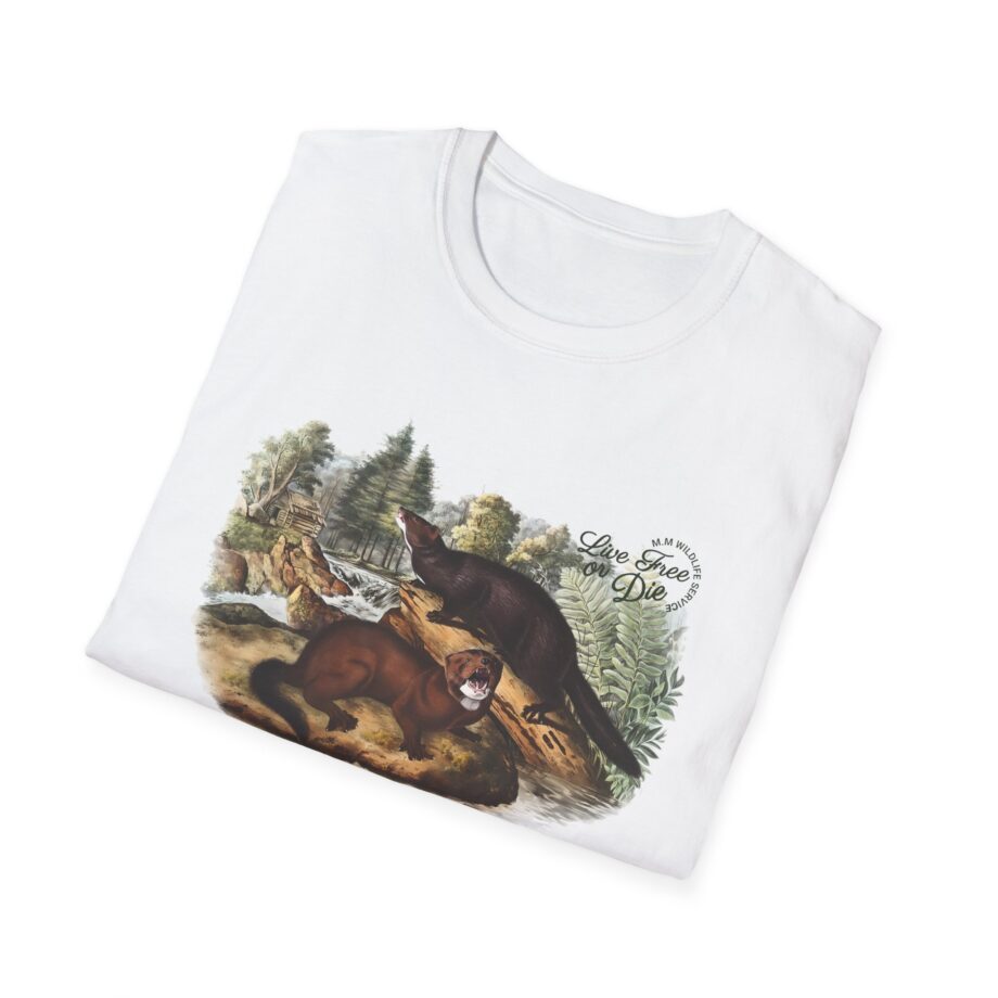 Live Free or Die in Mogul Hampshire Unisex Softstyle T-shirt