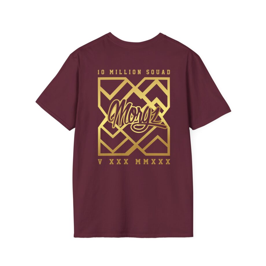 Morgz 10 Million Squad Unisex Softstyle T-Shirt