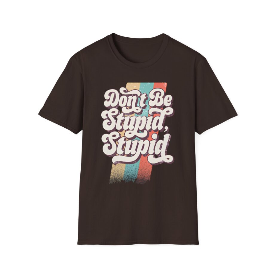 Philip Defranco Don’t Be Stupid Unisex Softstyle T-Shirt