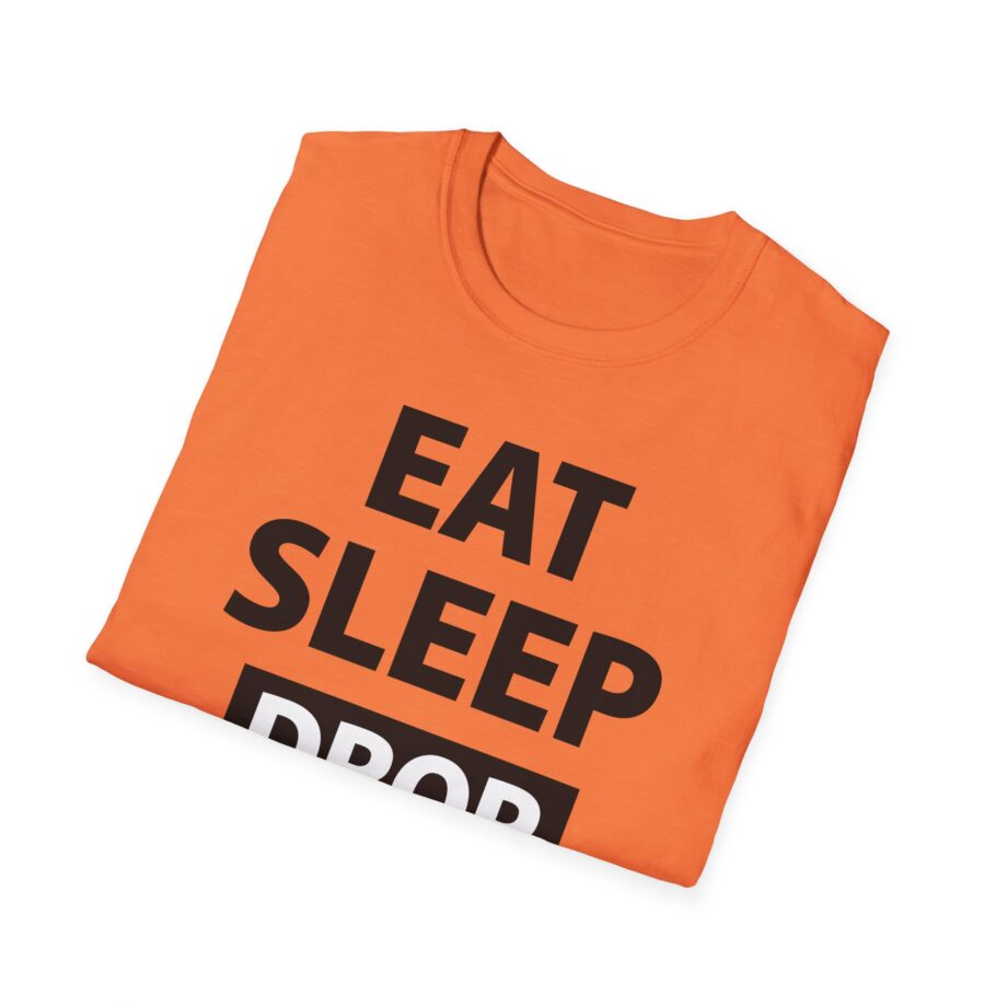 Morgz Eat Sleep Drop Repeat Unisex Softstyle T-Shirt