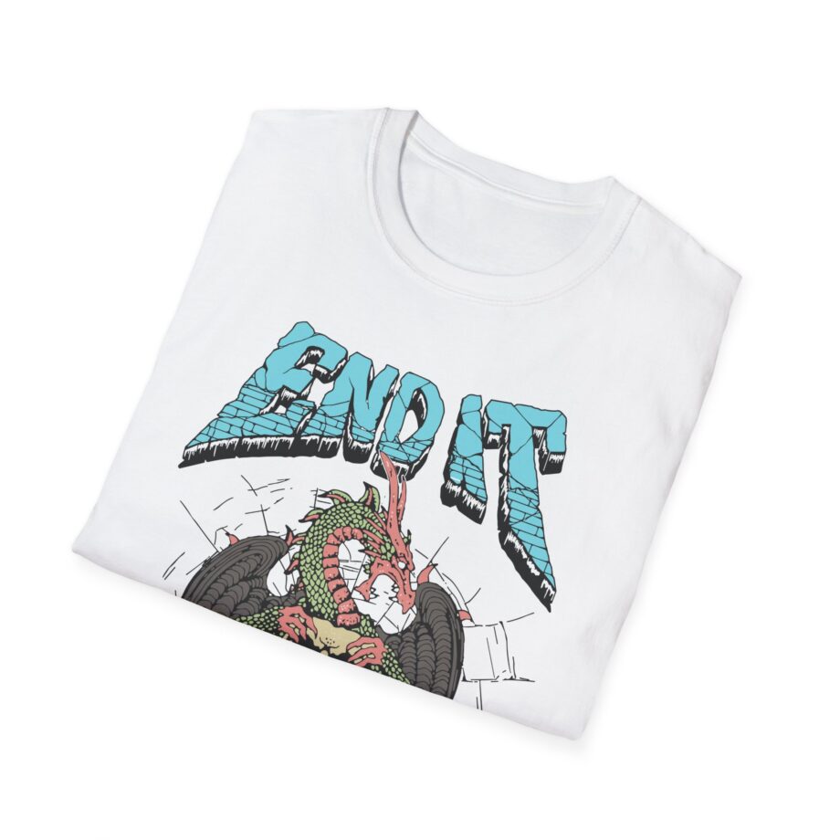 End It Dragon Skull Unisex Softstyle T-Shirt