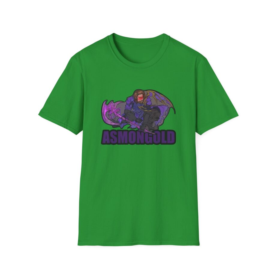 Zackrawrr the Dark Purple Knight Unisex Softstyle T-shirt