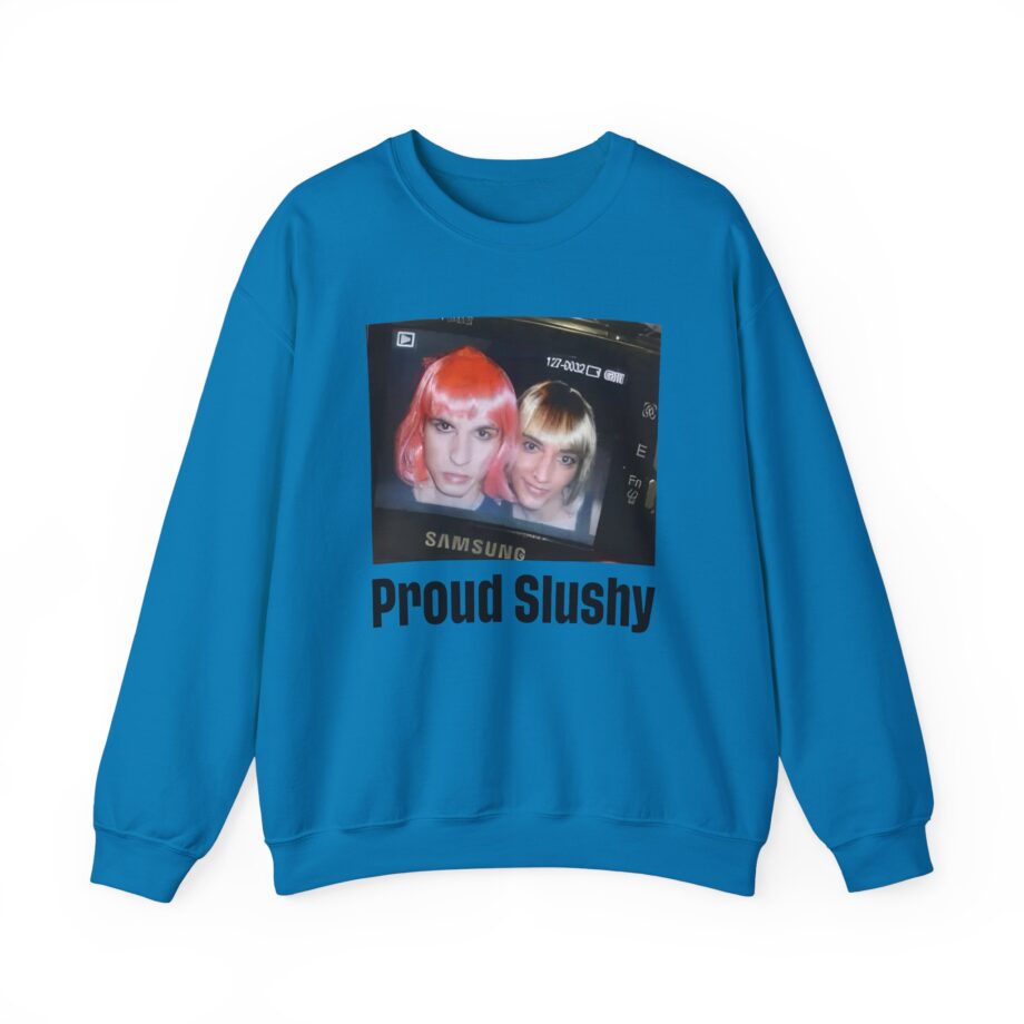 Slushy Proud Unisex Heavy Blend Crewneck Sweatshirt