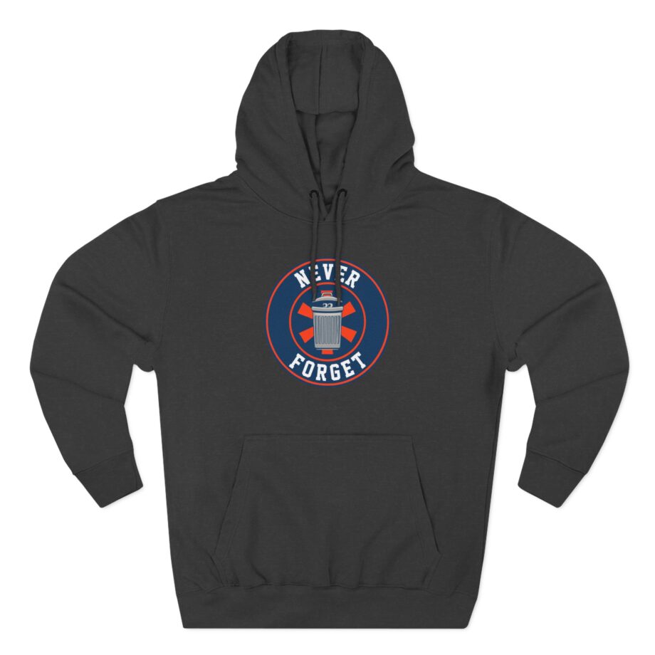 Trevor Bauer Never Forget Three-panel Fleece Hoodie