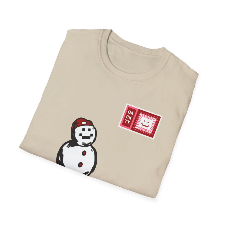 Quackity Snowman Unisex Softstyle T-shirt