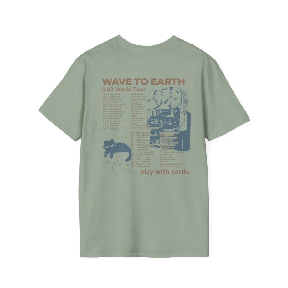 Wave to Earth 0.03 Na Tour Unisex Softstyle T-Shirt
