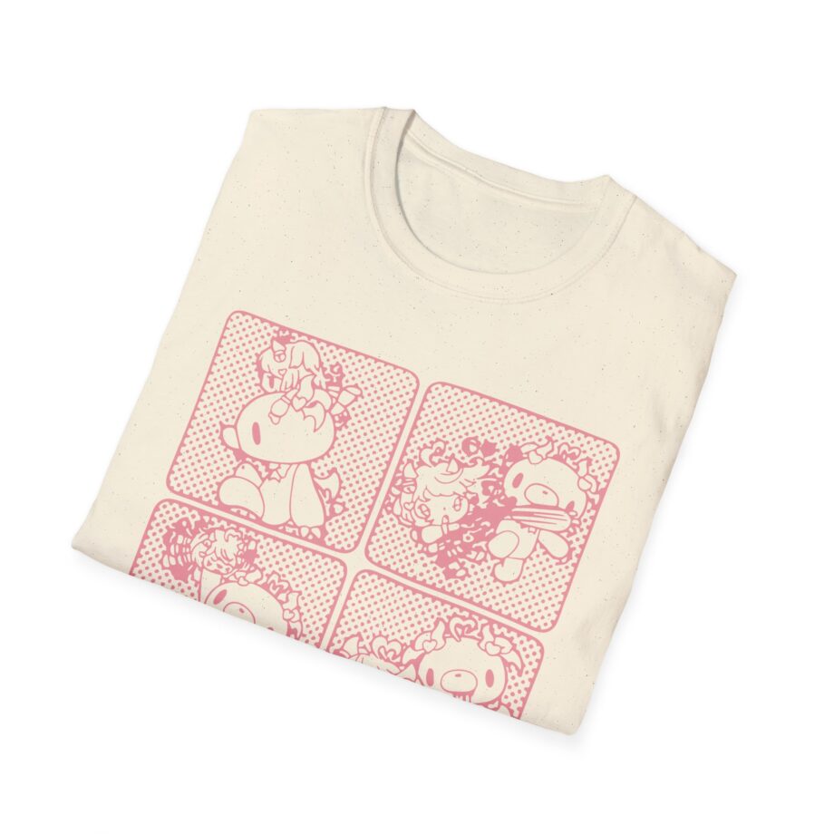 Vshojo Ironmouse X Gloomy Bear Unisex Softstyle T-Shirt