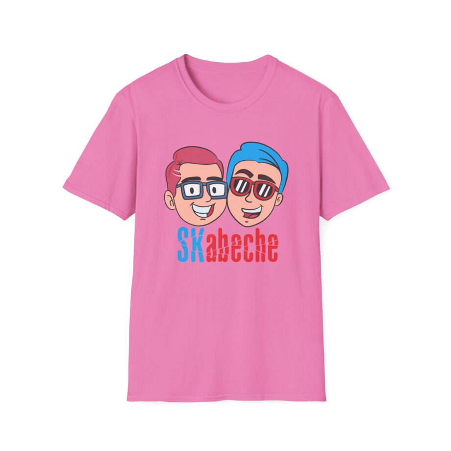 Playera Skabeche Sk Youtubers Unisex Softstyle T-Shirt