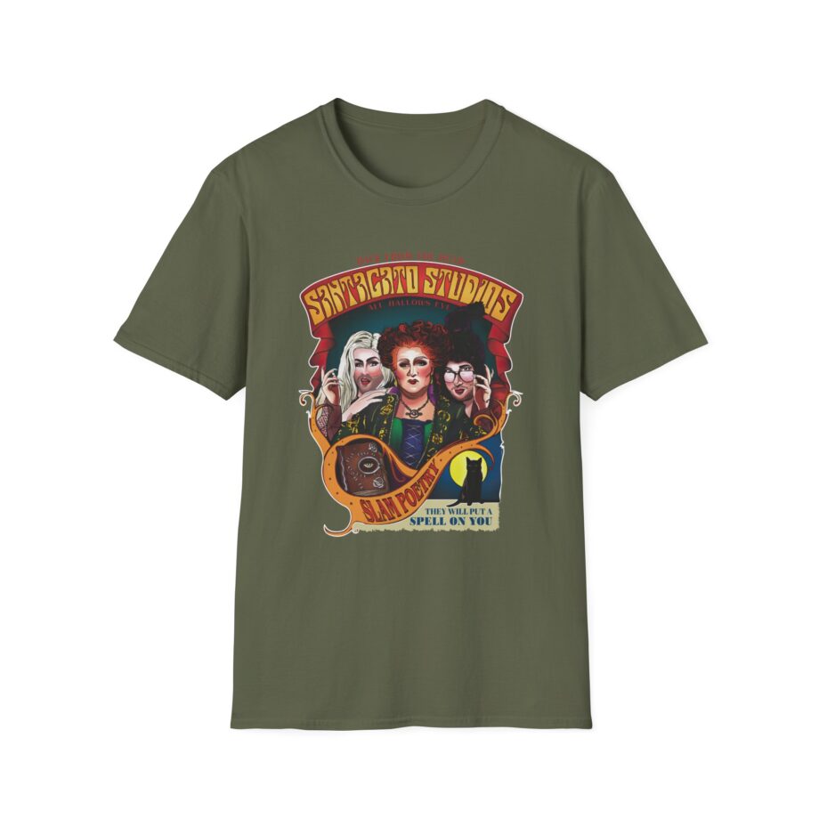 The Basement Yard Hocus Pocus Slam Poetry Unisex Softstyle T-shirt
