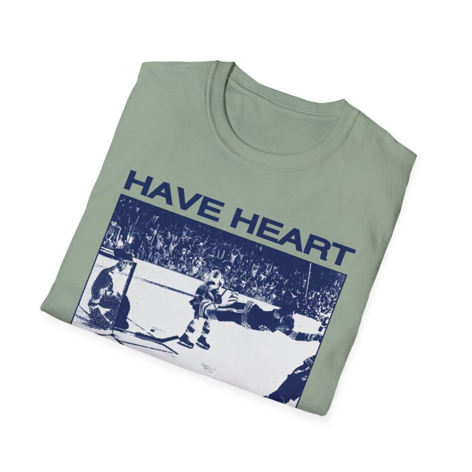 Have Heart Nobody Dives Like Boston Unisex Softstyle T-shirt