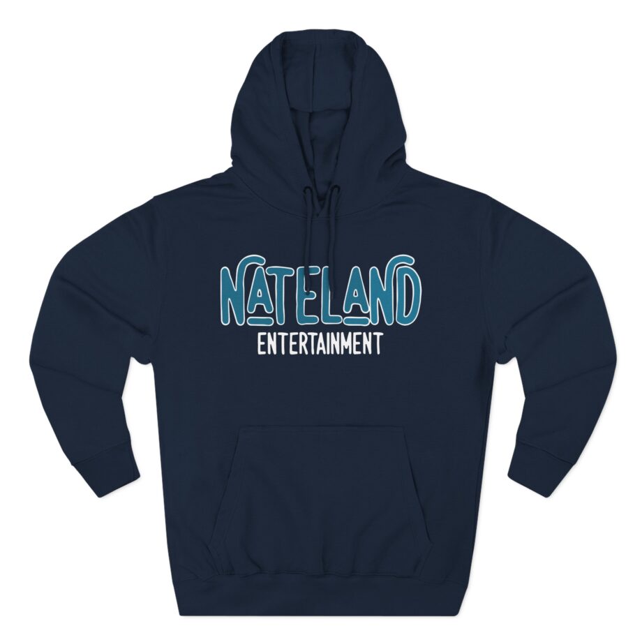 Nate Bargatze  Nateland Entertainment Three-panel Fleece Hoodie