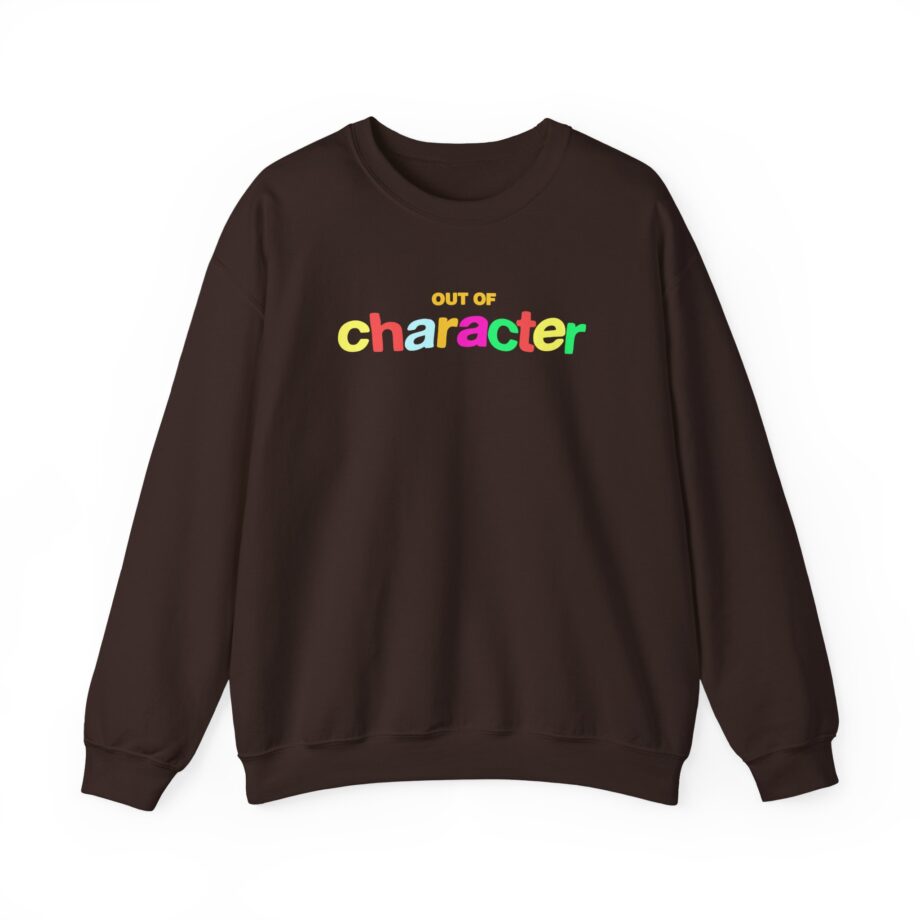 Slushy Noobz  Out Of Character Unisex Heavy Blend Crewneck Sweatshirt