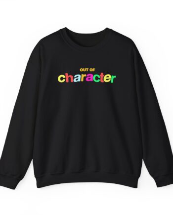 Slushy Noobz  Out Of Character Unisex Heavy Blend Crewneck Sweatshirt